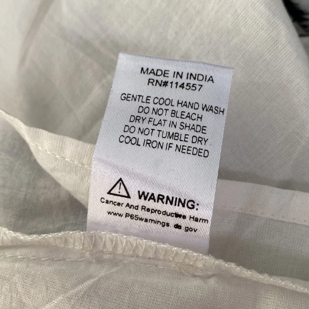 Embroidered Dress with Back Ruffle - Picture 5 of 5